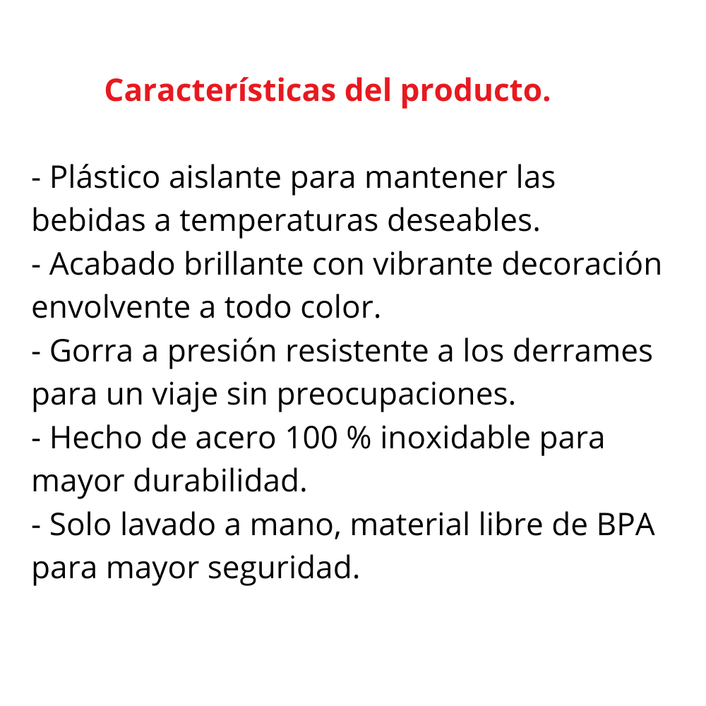 Personaliza tu termo, 14oz